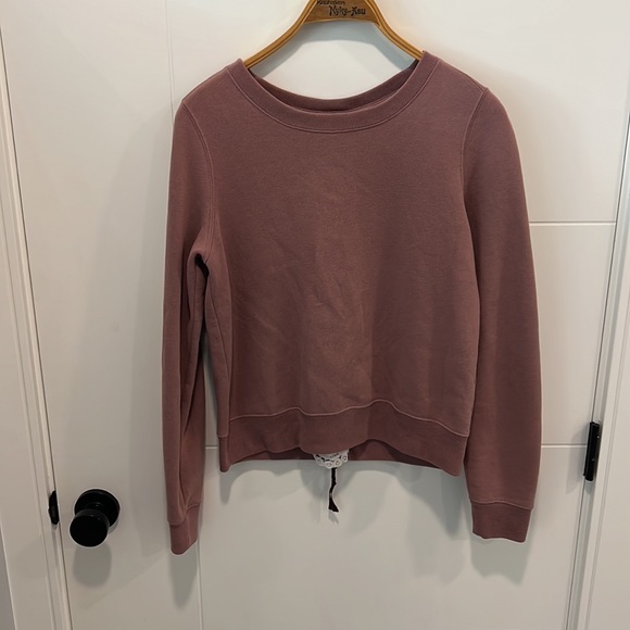 Abercrombie & Fitch long sleeve sweater with lace back size XS - Picture 3 of 10